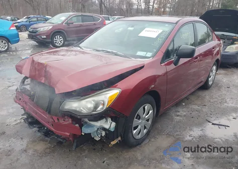 2013 Subaru Impreza 2.0I z USA, uszkodzony, nr VIN JF1GJAA63DH030577